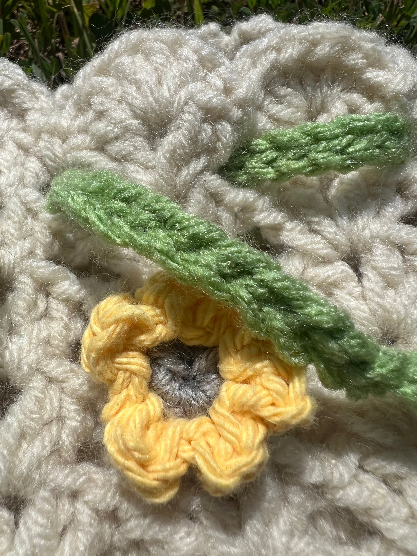 🌼 Pocket Full of Posies Crochet Crossbody Bag 🌿